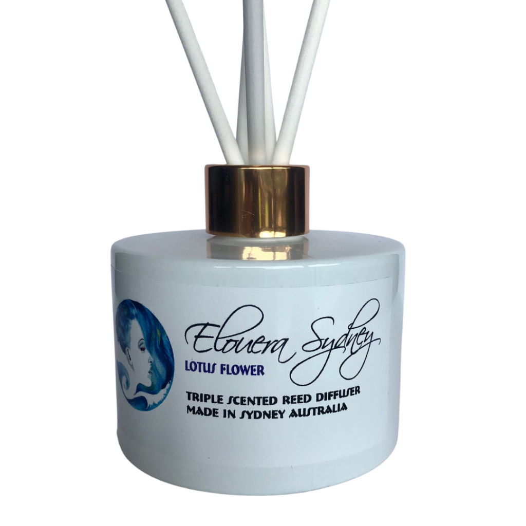 Elouera SydneyClassic White Diffuser Lotus Flower Elouera Sydney