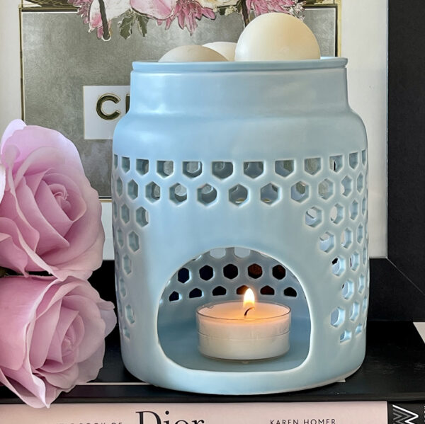 Blue Honeycomb Burner 1