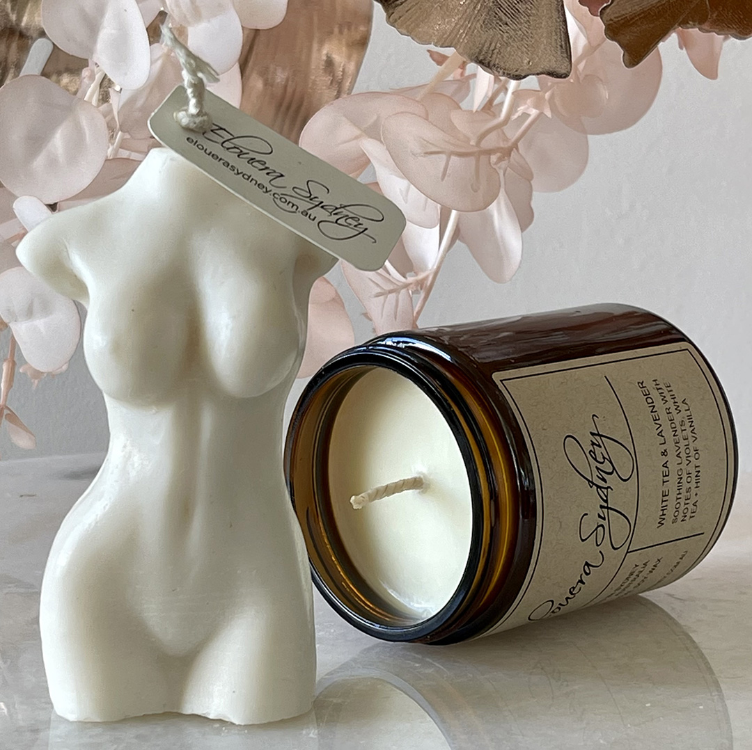 Marilyn Drip Candle & Amber Duo 1 Marilyn Drip Candle & Amber Duo 1