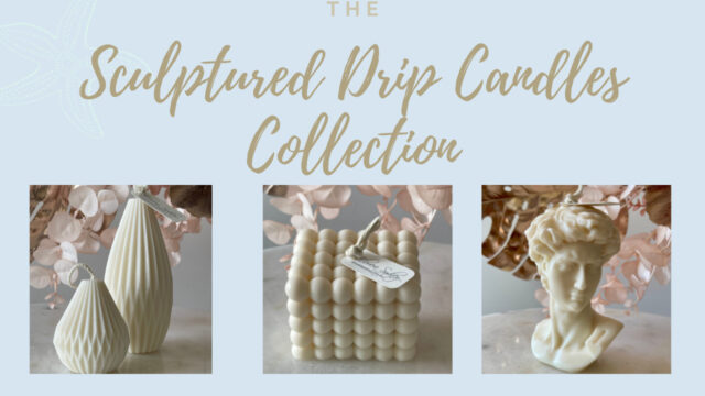 Sculptured Drip Candles Collection